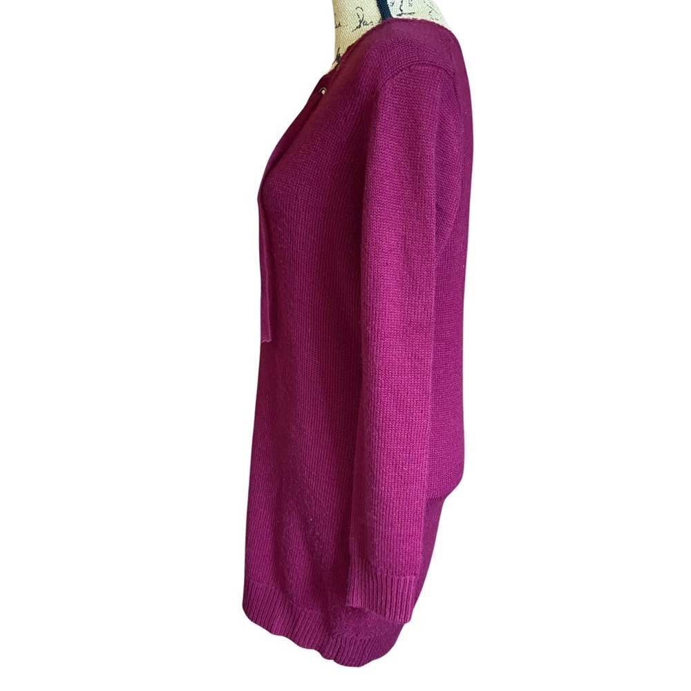Forever 21 Maroon Sweater Dress Size S - Picture 2 of 5